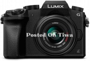 Panasonic LUMIX G7: 4K Mirrorless Camera with 14-42mm Lens