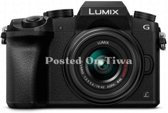 Panasonic LUMIX G7: 4K Mirrorless Camera with 14-42mm Lens