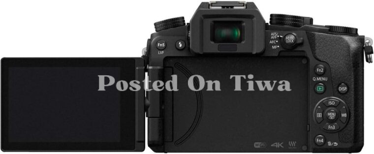 Panasonic LUMIX G7: 4K Mirrorless Camera with 14-42mm Lens