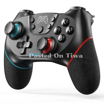 Diswoe Wireless Controller: Pro Gamepad for Switch with Turbo & Dual Vibration